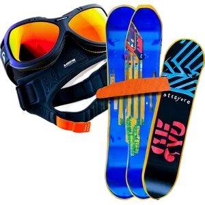 Snowboarding Workshop Equipment Png 06242024 PNG Image