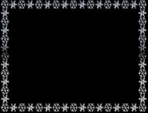 Clip Art Imitation Gemstones & Rhinestones Bling-bling - Snowflake Border Black And White, HD Png Download PNG