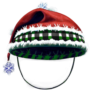 Snowflake Christmas Hat PNG 04292024 PNG