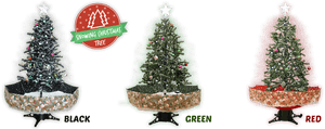 Snowing Christmas Tree - Christmas Ornament, HD Png Download PNG image with transparent background