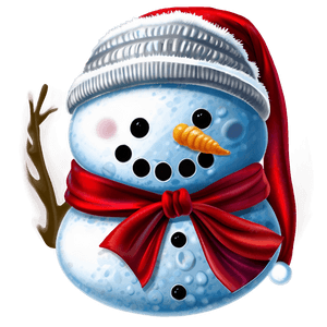 Snowman Christmas Hat PNG ude16 PNG