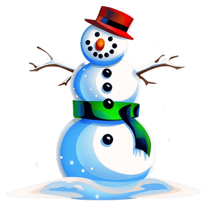 Snowman Clipart PNG 05032024 PNG image with transparent background