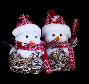 Snowman_ Figurines_ Winter_ Decor.jpg PNG image with transparent background