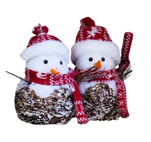 Snowman_ Figurines_ Winter_ Decor.jpg PNG Image