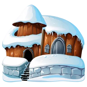 Snowy Cartoon Castle Png Sol6 PNG Image