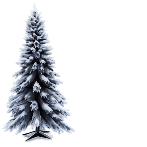 Snowy Christmas Tree PNG 52 PNG with transparent background