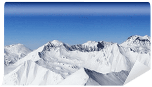 Snowy Mountain Png - Snowy Mountain Panorama PNG image with transparent background
