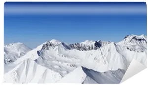 Snowy_ Mountain_ Peaks_ Panorama PNG Image