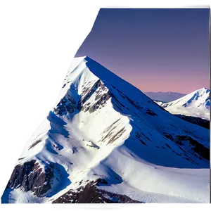 Snowy Mountain Twilight Png Eoh PNG Image