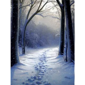 Snowy Path Blizzard Png Rle64 PNG Image