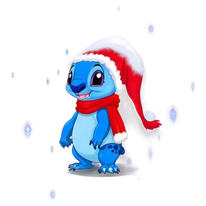 Snowy Stitch Christmas Adventure Png Vnq PNG Image