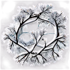 Snowy Tree Branches Png 96 PNG Image