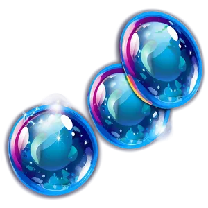 Soap Bubble With Blue Sky Png Xal PNG Image