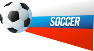 Soccer Ball Graphic Design PNG Image