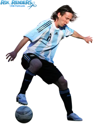 Soccer_ Player_ Action_ Shot.png PNG Image