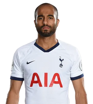 Soccer_ Player_in_ White_ Kit PNG Image