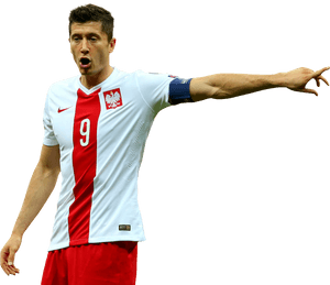 Soccer_ Player_in_ Action_ Gesture PNG image with transparent background