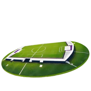 Soccer Stadium Field Close-up Png Hja PNG Image