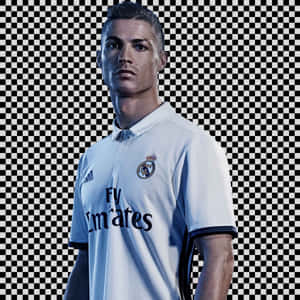 Soccer_ Star_ Real_ Madrid_ Kit PNG image with transparent background