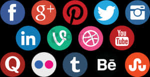 Social Media Icons Collection PNG