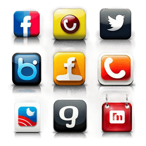 Social Media Icons for Business PNG kfc20 PNG