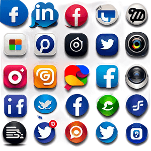 Social Media Icons PNG 05252024 PNG