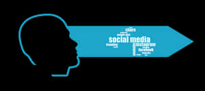 Social Media Influence Concept PNG image with transparent background