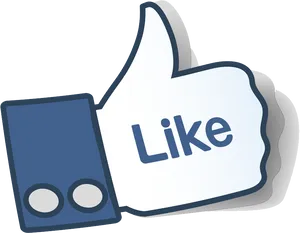 Social Media Like Icon PNG Image