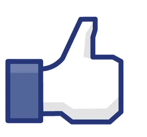 Social Media Like Icon PNG Image