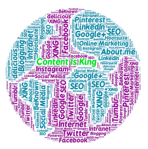 Social Media S E O Word Cloud PNG image with transparent background