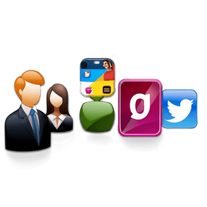 Social Network Icons Collection PNG oou10 PNG