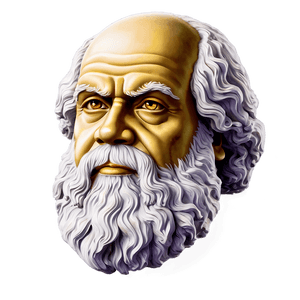 Socratic Philosophy PNG 06252024 PNG with transparent background