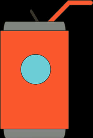 Soda Can Vector Illustration PNG