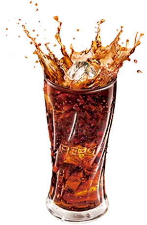 Soda Splashin Glass PNG Image