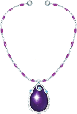 Sofiathe First Amulet Necklace PNG Image