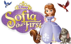 Sofiathe First Disney Princessand Animal Friends PNG Image