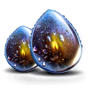 Soft Dew Drops Png 2 PNG Image