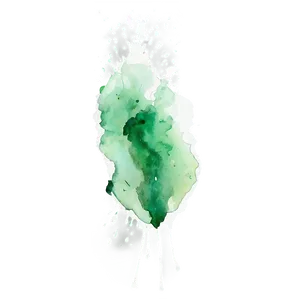 Soft Green Watercolor Splash Png 05062024 PNG Image