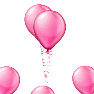 Soft Pink Balloons Arrangement Png 52 PNG Image