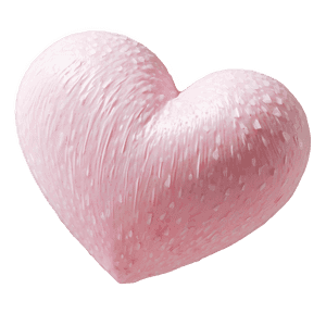 Soft Pink Heart Graphic PNG 14 PNG image with transparent background