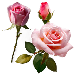 Soft Pink Rose PNG 15 PNG image with transparent background