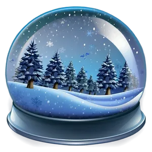 Soft Snow Globe Png Uvv PNG Image