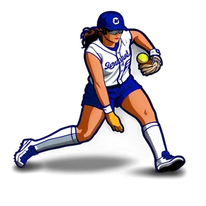 Softball Player Clipart Png 76 PNG Image