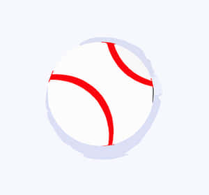 Softball Vector Illustration PNG image with transparent background