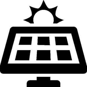 Solar Panel Icon Png, Transparent Png PNG with transparent background
