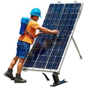 Solar Panel Installation Png Fyx81 PNG Image