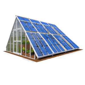 "Solar Powered Greenhouse PNG" 06132024 PNG