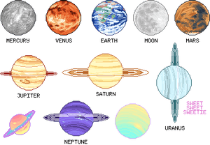 Image - Solar System Png, Transparent Png PNG