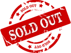 Sold Out Stamp Graphic PNG Image