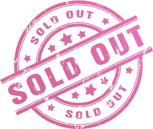 Sold Out Stamp Graphic PNG Image